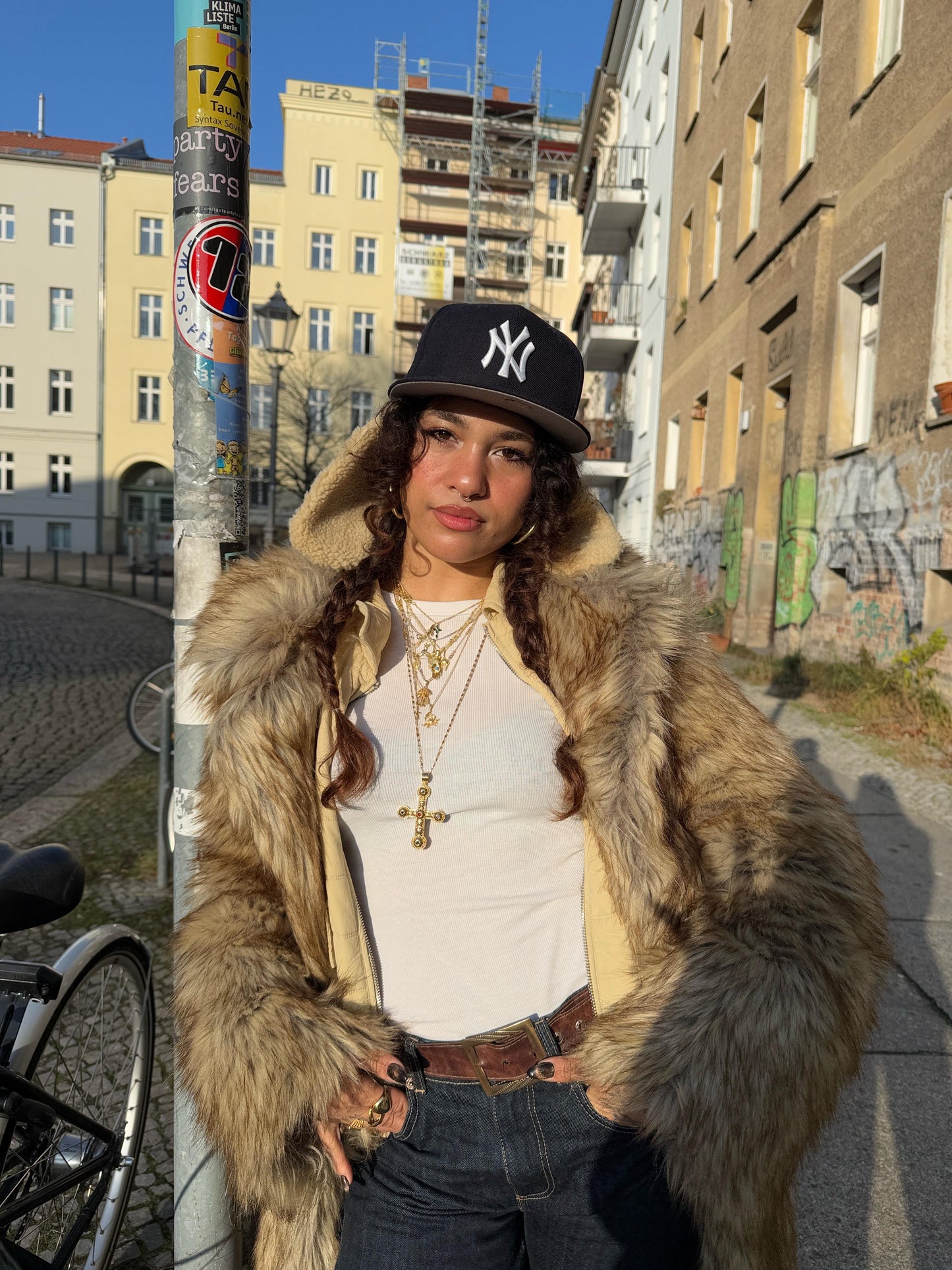 Dale Long Fur Jacket