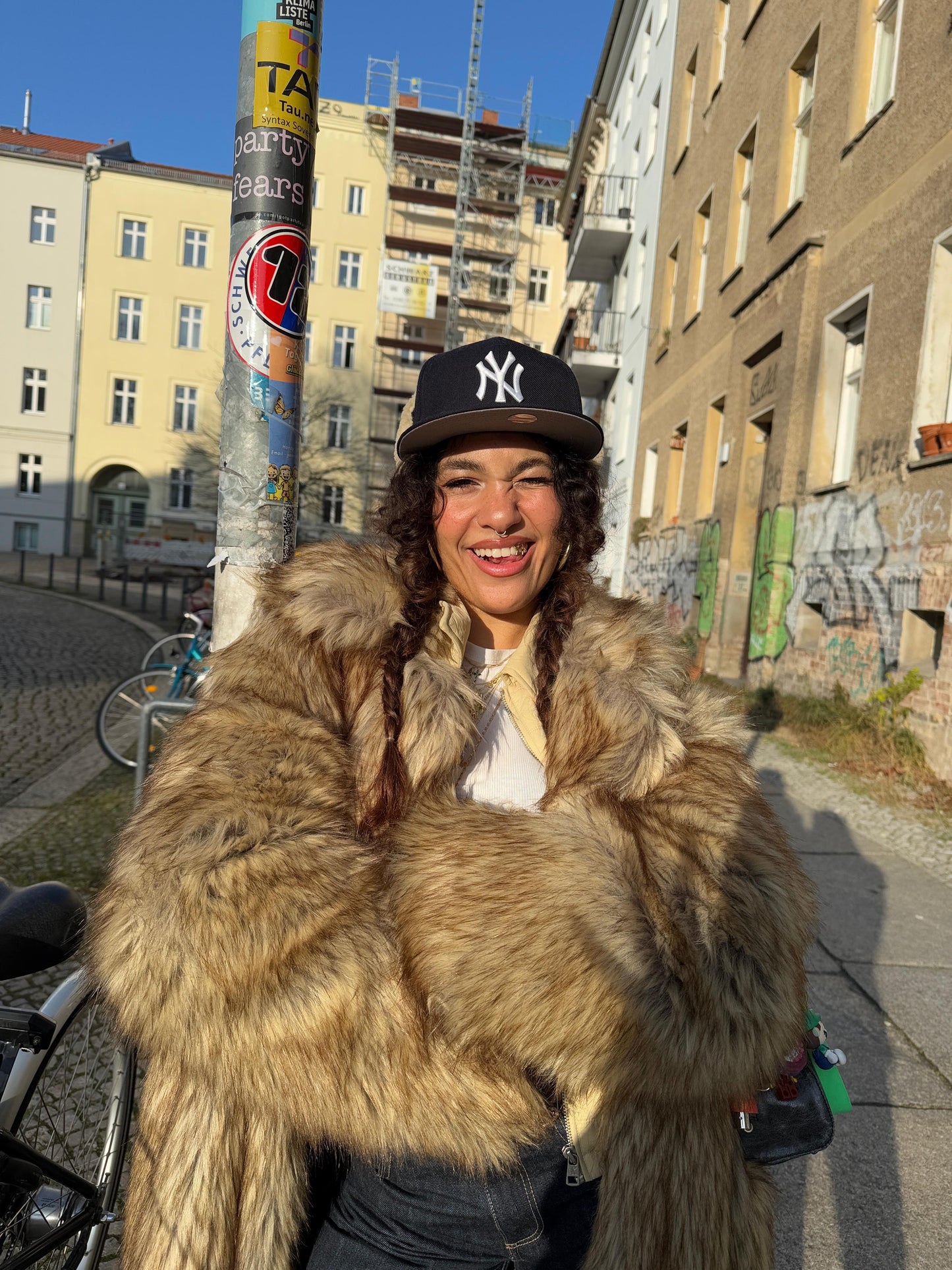 Dale Long Fur Jacket
